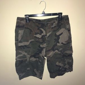 Old Navy Cargo Camo Shorts